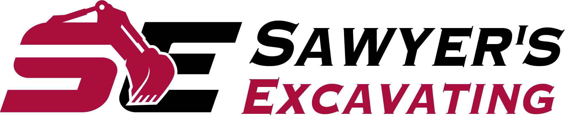 SAWYER'S EXCAVATING Logo